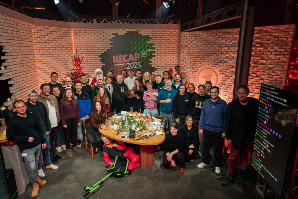Gruppenfoto Twitch Recap 2025