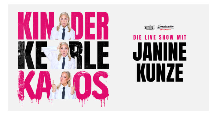 Janine Kunze Live Kinder Kerle Kaos mit smile! producing